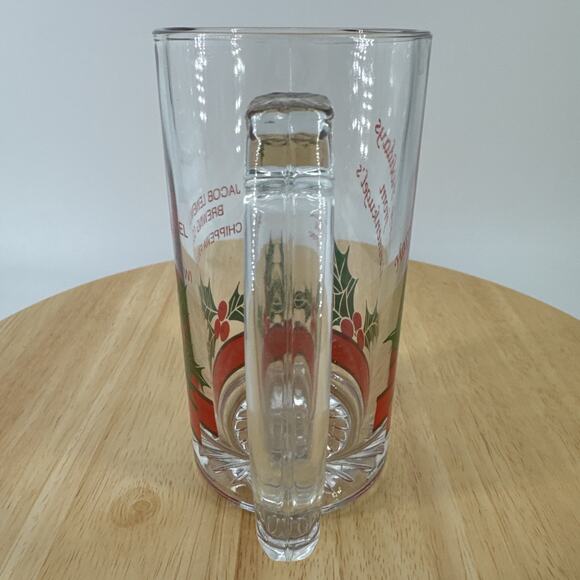 Stein Glass Jacob Leinekugel Brewing Co Chippewa Falls Wisconsin 5.75” T x 2.75” - Picture 12 of 16
